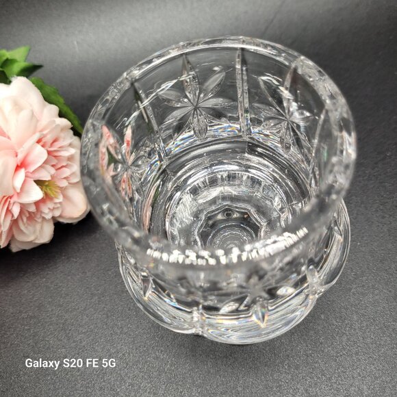 Partylite Lead Crystal Cottage Light Votive Candle Holder 4 Inch - Picture 2 of 7